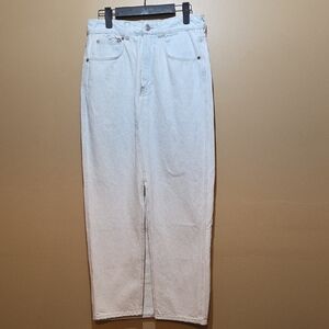 Industry Front Slit Denim Skirt Size 4